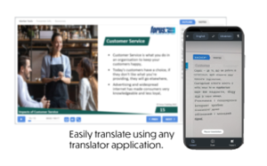 Easily Translate using any translator app Forus Training