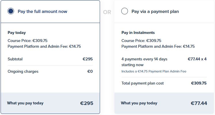5N0633 SP – Licensed Trade Law – Self Paced pricing plans