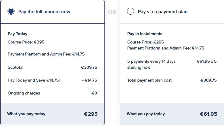 5N0690 BS Blended – Communications (Business Studies) – Online with Live Tutorial Sessions pricing plans
