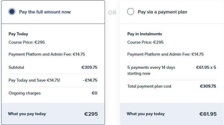 5N3707 SP – Activities of Living Patient Care – Self Paced pricing plans