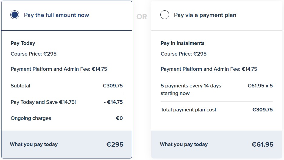 5N1786 Blended – Special Needs Assisting – Online with Live Tutorial Sessions pricing plans