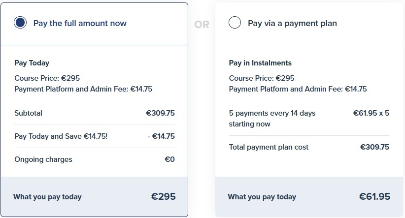 4N1119 SP – Handling Food Hygienically – Self Paced pricing plans