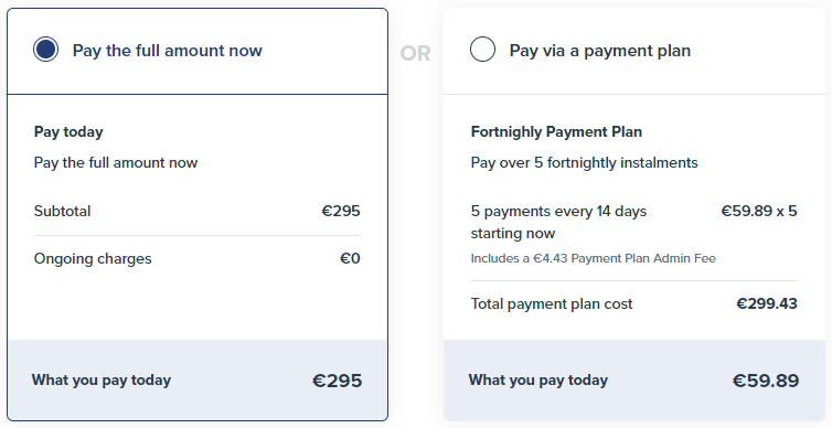 5N1728 CR – Person Centred Focus to Disability – Classroom pricing plans