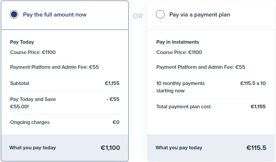 5M1761 OA DSC – Intellectual Disability Practice Major Award – Online Anytime 1:1 pricing plans